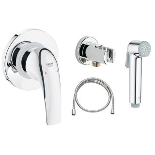 Готовое решение GROHE BauCurve для гигиенического душа скрытого монтажа  (123072)