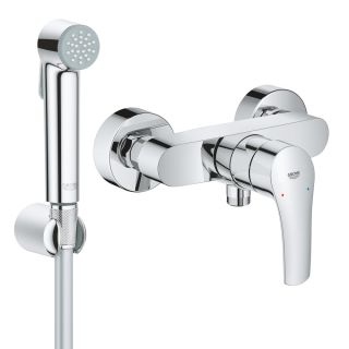 Промо-комплект GROHE Eurosmart, готовое решение для гигиенического душа, хром (123355)