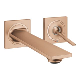 Смеситель для раковины GROHE Allure на два отверстия размер M, теплый закат, матовый (19386DL2)