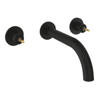 Смеситель для раковины GROHE Atrio Private Collection на три отверстия M-Size, без рукояток, черный (20587KF0)