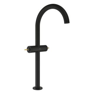 Смеситель для раковины GROHE Atrio Private Collection на 1 отверстие, DN 15 размер XL, без рукояток, черный (21140KF0)