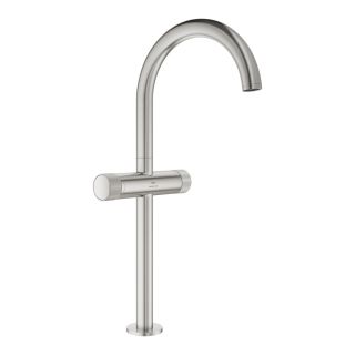 Смеситель для раковины GROHE Atrio Private Collection, на 1 отверстие, размер XL, суперсталь (21142DC0)