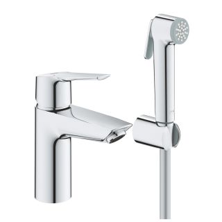 Смеситель для раковины GROHE Start с гигиеническим душем, хром (23123003)