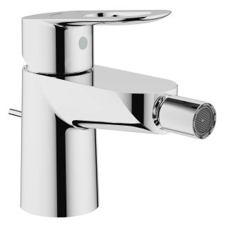 Смеситель для биде GROHE BauLoop с донным клапаном, хром (23338000)