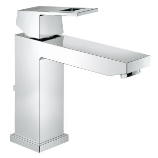 Смеситель для раковины GROHE Eurocube с донным клапаном, хром (23445000)