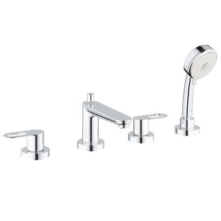 Смеситель для ванны GROHE BauLoop, на 4 отверстия, хром (2511900A)