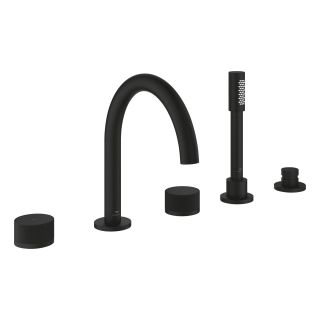 Комплект для ванны GROHE Atrio Private Collection на 5 отверстий, черный (25226KF0)
