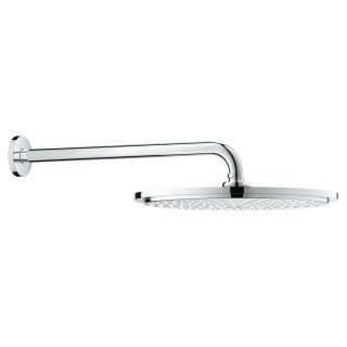 Верхний душ с кронштейном GROHE Rainshower Cosmopolitan Metal, диаметр 310 мм, с ограничением расхода воды, хром (26066000)