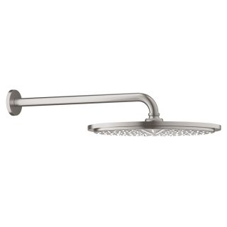 Верхний душ GROHE Rainshower с кронштейном, суперсталь (26066DC0)
