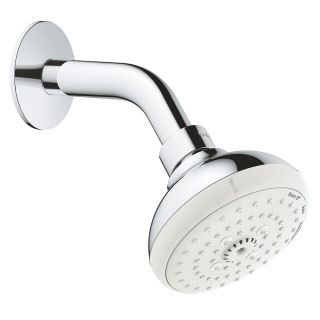 Верхний душ GROHE New Tempesta 100 III с душевым кронштейном, хром (26088001)