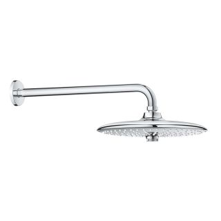 Верхний душ GROHE Euphoria 260 SmartControl с душевым кронштейном 380 мм, хром (26458000)