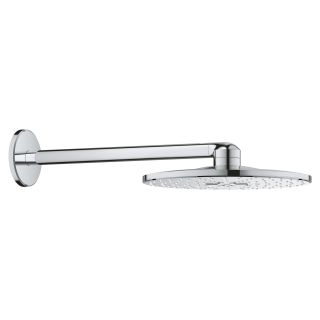 Верхний душ GROHE Rainshower 310 SmartActive с душевым кронштейном 430 мм, 2 режима струи, хром (26475000)