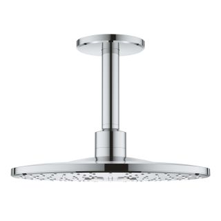 Верхний душ GROHE Rainshower 310 SmartActive с потолочным душевым кронштейном 142 мм, 2 режима струи, хром (26477000)