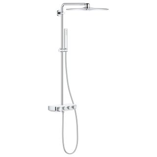 Душевая система GROHE Euphoria SmartControl 310 DUO Cube с термостатом, белая луна (26508LS0)