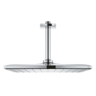 Верхний душ с потолочным душевым кронштейном GROHE Rainshower Mono 310 Cube, 310 мм, 1 режим струи, хром (26566000)