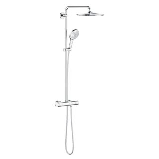 Душевая система GROHE Rainshower SmartActive 310 Mono, круглый, 1 режим струи, с термостатом, хром (26647000)
