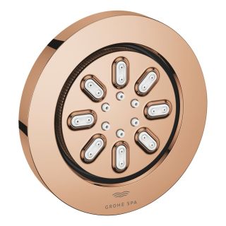 Боковой душ GROHE Rainshower Aqua, круглая форма, 2 режима струи, теплый закат глянец (26801DA0)