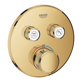 Внешняя панель термостата для душа GROHE Grohtherm SmartControl, холодный рассвет глянец (29119GL0)