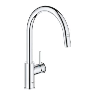 Смеситель однорычажный для мойки GROHE BauClassic, хром (30573000)