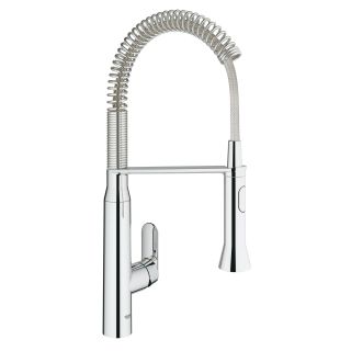 Смеситель для кухни GROHE K7 профессиональный (уменьшенный вариант), хром (31379000)