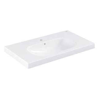 Раковина GROHE Euro Ceramic 80, накладная на столешницу, альпин-белый (3958400H)