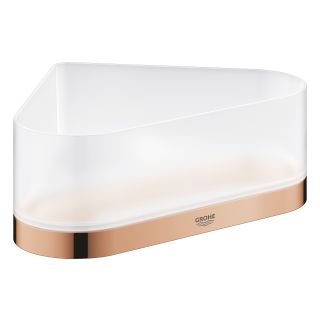 Угловая полочка с держателем GROHE Selection, теплый закат глянец (41038DA0)