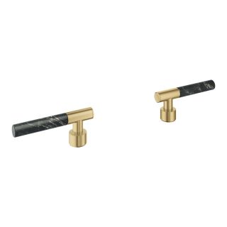 Рукоятки-стики GROHE Atrio Private Collection из кварцевого камня Vanilla Noir от Caesarstone, холодный рассвет, матовый (48459GN0)