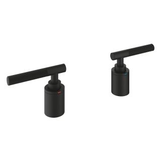 Рукоятки-стики GROHE Atrio Private Collection рифленые, черный (48651KF0)