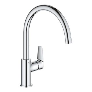 Смеситель для мойки GROHE BauEdge однорычажный, хром (31233001)