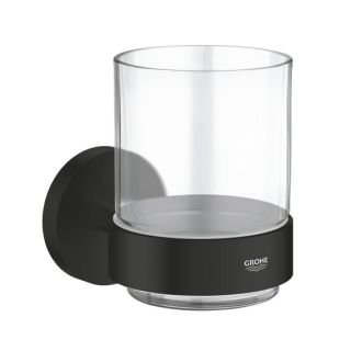 Стакан с держателем GROHE Start, черный матовый (411942430)