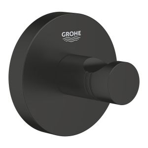 Крючок для банного халата GROHE Essentials, черный матовый (1024602430)