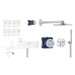 Душевая система для скрытого монтажа GROHE SmartControl Purefoam, хром (1058120000)