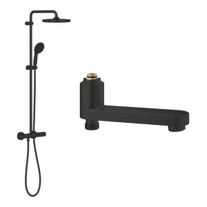Промо-набор GROHE Tempesta для душа, черный матовый (142266)