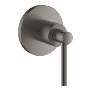 Накладная панель скрытой вентильной головки GROHE Atrio New, рукоятка-рычаг, темный графит матовый (19088AL3)