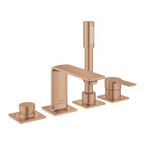 Смеситель однорычажный GROHE Allure для ванны на 4 отверстия, теплый закат, матовый (19316DL1)