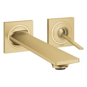 Смеситель для раковины на два отверстия GROHE Allure, размер M, холодный рассвет матовый (19386GN2)