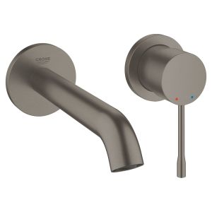 Смеситель для раковины GROHE Essence+, темный графит матовый (19408AL1)