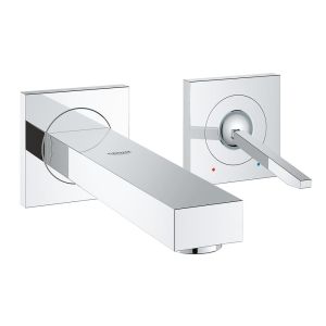 Внешняя часть смесителя для раковины GROHE Eurocube Joy на 2 отверстия (излив 170 мм), хром (19997000)