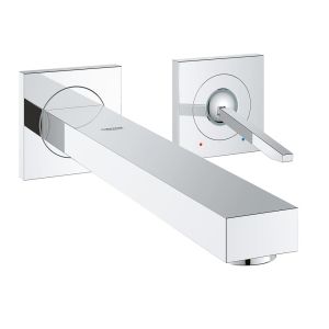Внешняя часть смесителя для раковины GROHE Eurocube Joy на 2 отверстия (излив 230 мм), хром (19998000)