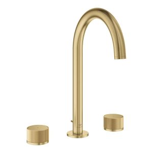 Смеситель для раковины GROHE Atrio Private Collection на три отверстия, DN 15 L-Size, холодный рассвет, матовый (20595GN0)