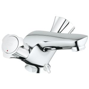 Смеситель для раковины GROHE Costa L с цепочкой, хром (21100001)