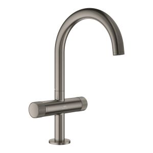 Смеситель для раковины GROHE Atrio Private Collection, на 1 отверстие, размер L, матовый графит (21138AL0)