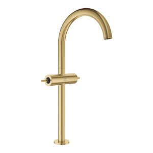 Смеситель для раковины GROHE Atrio Private Collection на 1 отверстие, DN 15 размер XL, без рукояток, холодный рассвет, матовый (21140GN0)