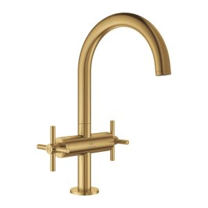 Смеситель для раковины GROHE Atrio на 1 отверстие, DN 15 размер L, холодный рассвет, матовый (21144GN0)