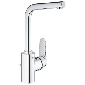 Смеситель для раковины GROHE Eurodisc Cosmopolitan с высоким изливом, хром (23054003)