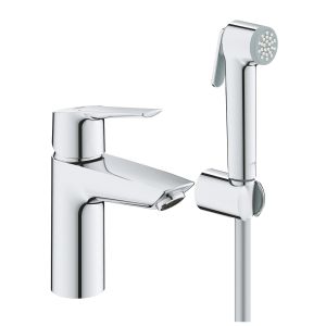 Смеситель для раковины GROHE Start с гигиеническим душем, хром (23123003)