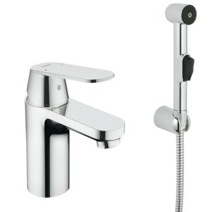 Смеситель для раковины GROHE Eurosmart Cosmopolitan с гигиеническим душем, хром (23125000)