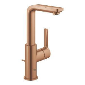 Смеситель однорычажный GROHE Lineare для раковины, DN 15 размер L, теплый закат, матовый (23296DL1)