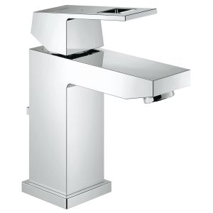 Смеситель для раковины GROHE Eurocube с донным клапаном и энергосберегающим картриджем, хром (2339000E)