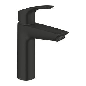 Смеситель однорычажный GROHE Eurosmart для раковины 1/2″ M-Size, матовый черный (23395243E)